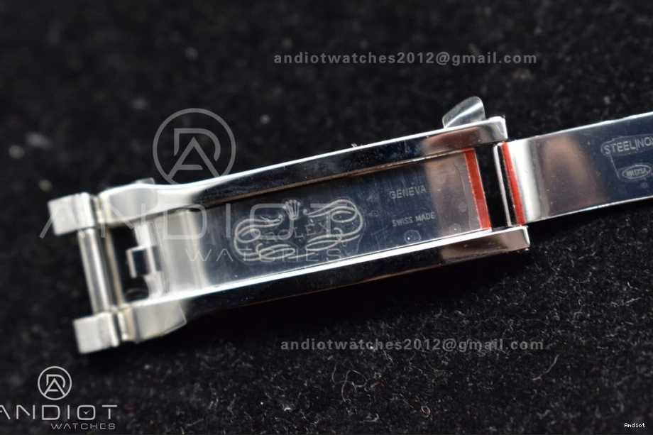 DateJust 904L Gray Dial Green Oyster SS Best 1:1 on VSF Roman 41 Bracelet VS3235 Edition 126330 1113